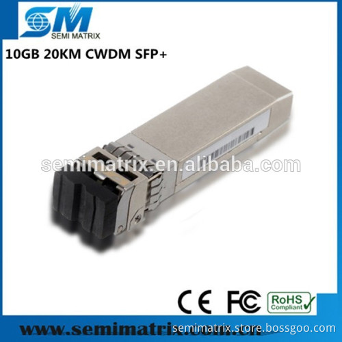 10G 20km CWDM SFP+ Optical Transceiver module